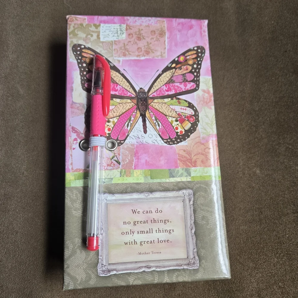 BUTTERFLY Hardcover Notebook/Journal Notepad Stationery